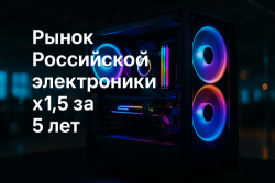 Рынок электроники, произведенной в России, вырос в 1,5 раза за 5 лет: что производим и какие проекты в планах?