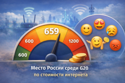 Фиксированный интернет чуть хуже, чем в Индии: цена интернета в России по сравнению с другими странами G20