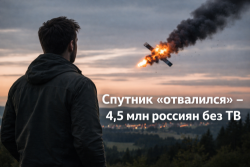 4,5 млн россиян остались без ТВ: что случилось со спутником и почему это может повториться?