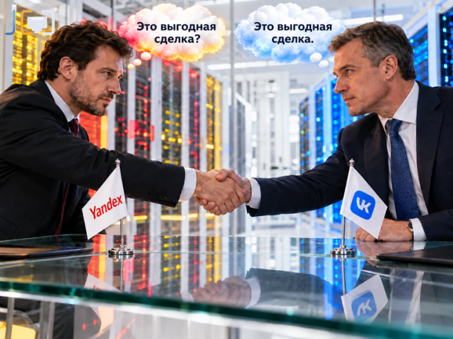 Яндекс и VK объединят корпоративный бизнес? Сделка может изменить рынок облаков и ИИ